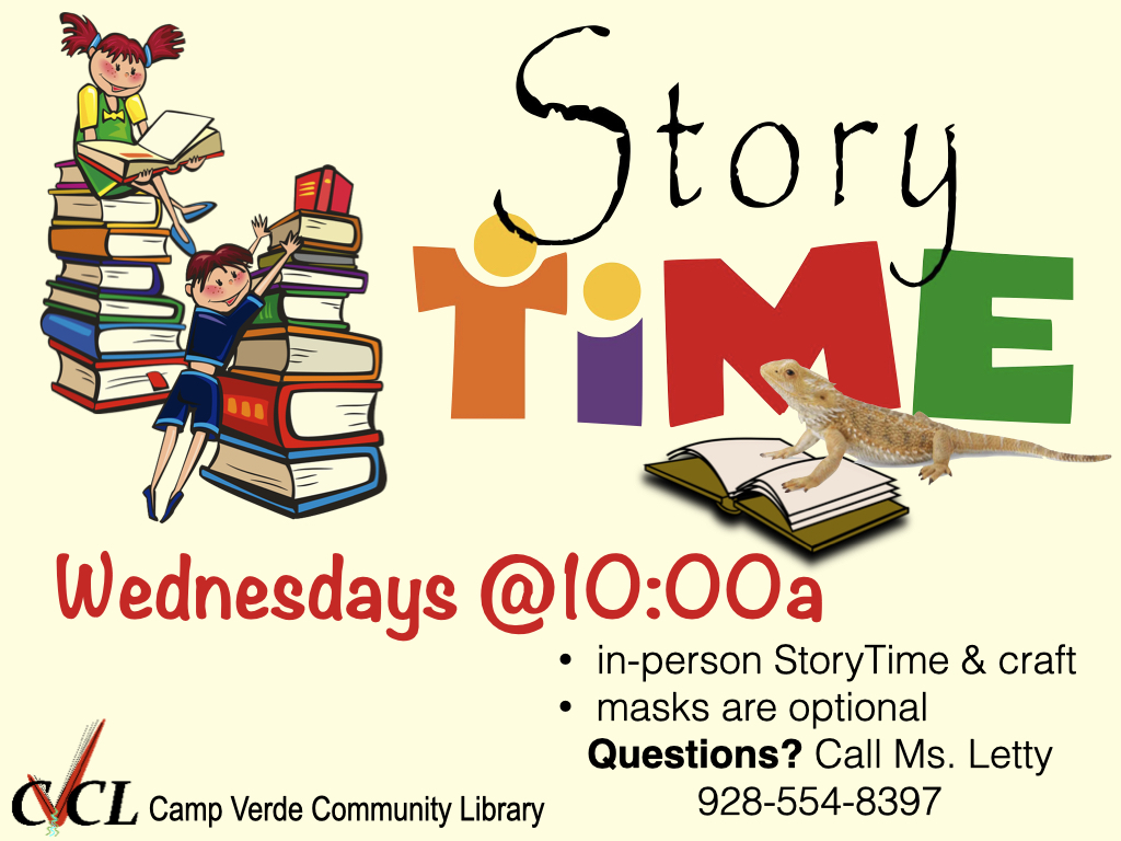 Story Time flyer