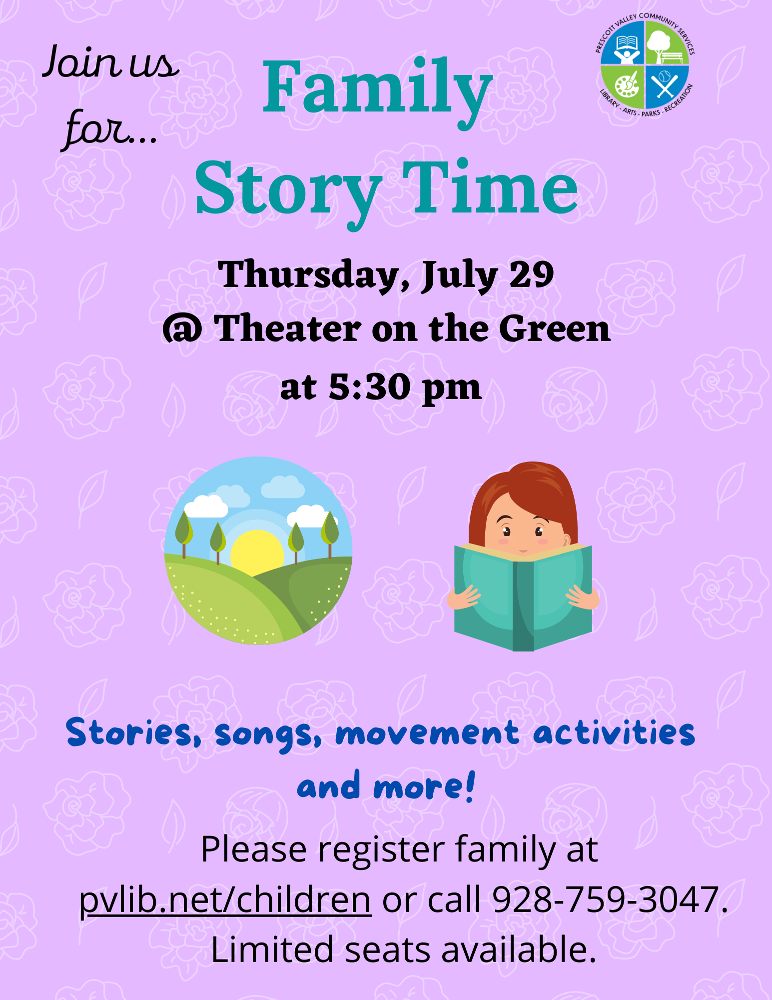 Family Story Time - July 29, 2021
