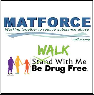 MATFORCE walk with me: be drug free