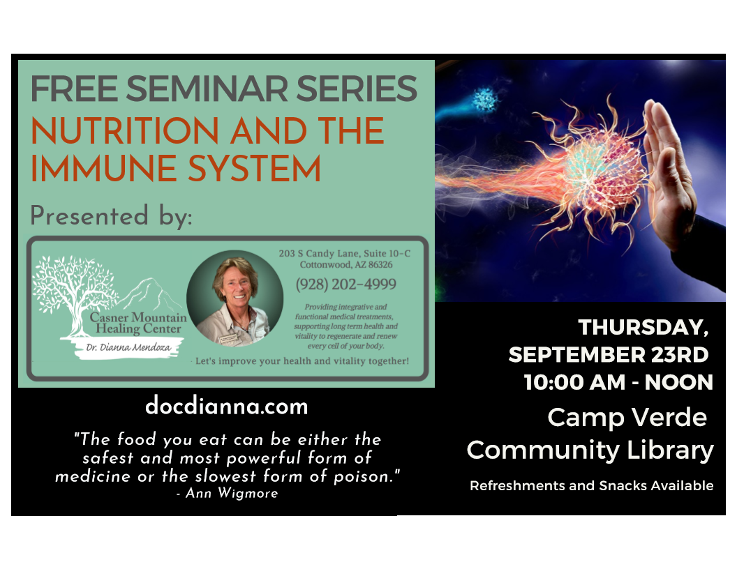 Nutrition Seminar flyer