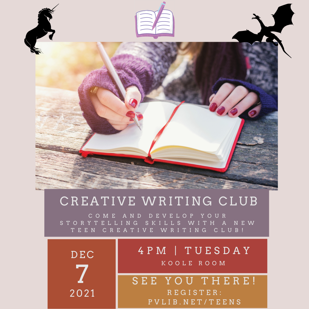 Creative Writing Club Poster