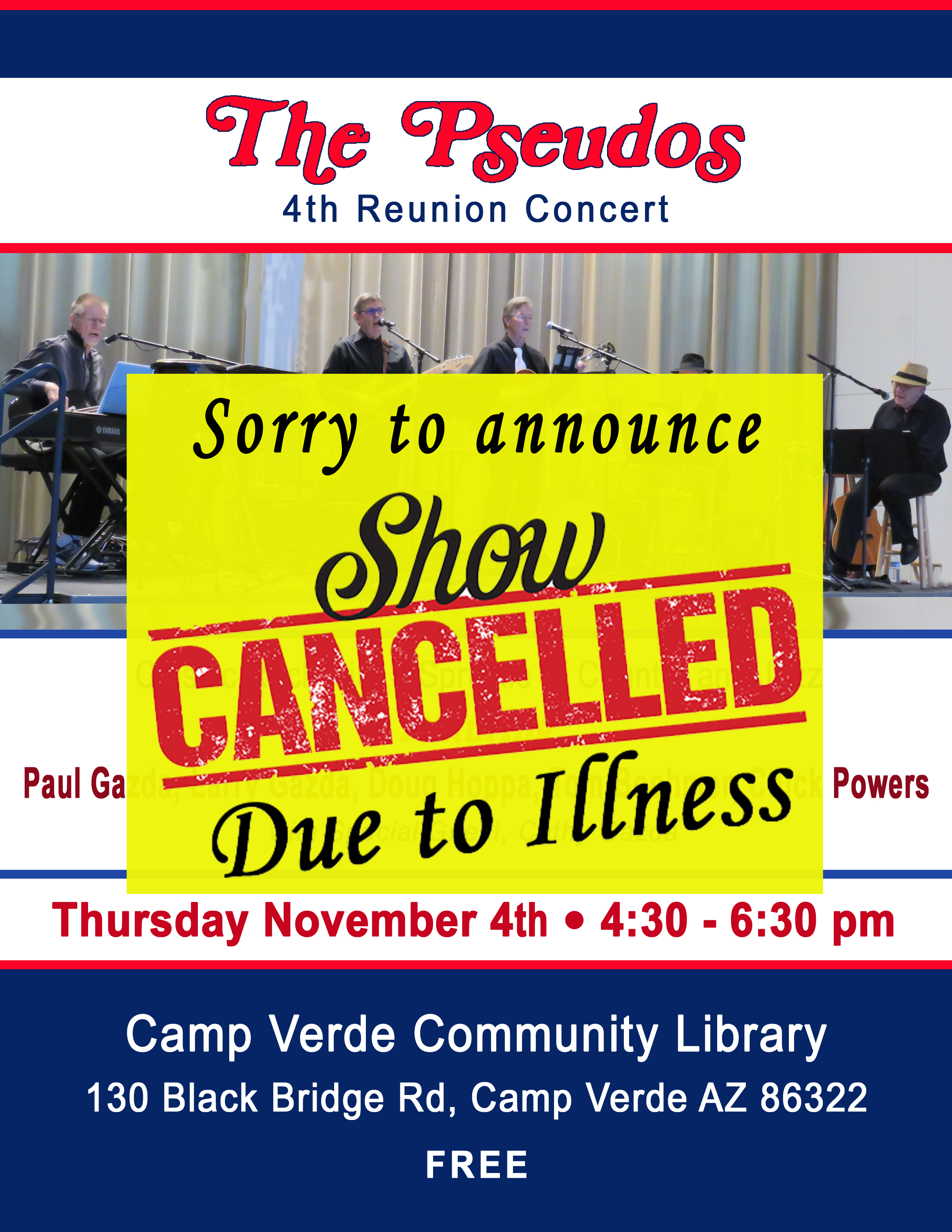 CANCELLED FLYER