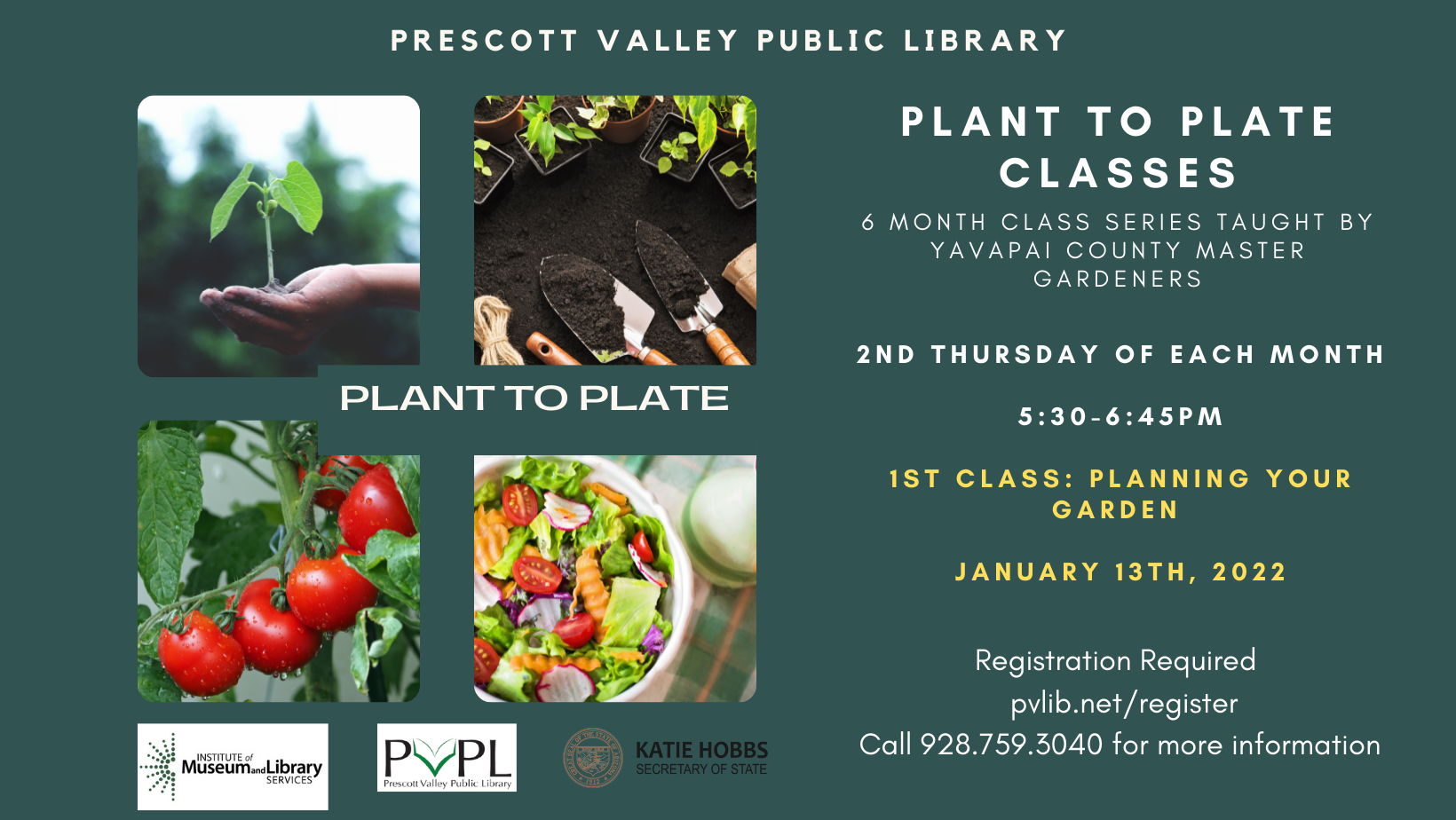 Plant to Plate Class 1