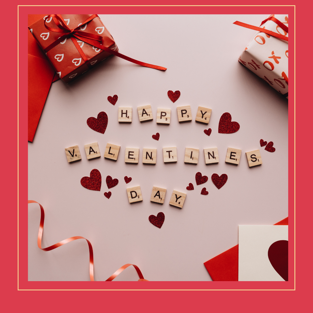 Image of the words: "Happy Valentine's Day"
