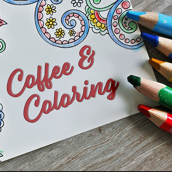 Cocoa, coffee & coloring