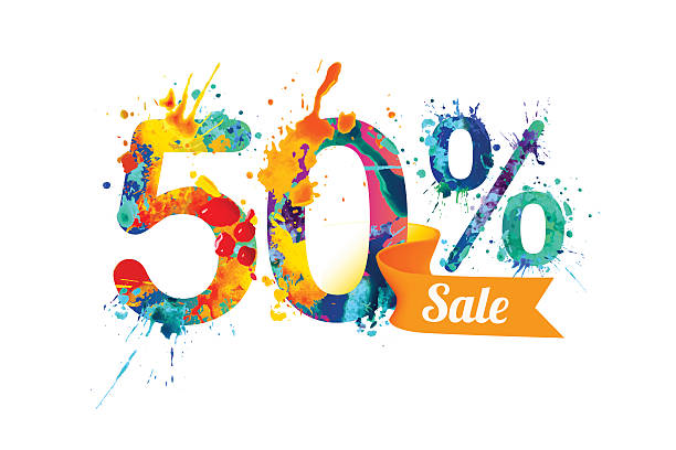 50 percent off sale