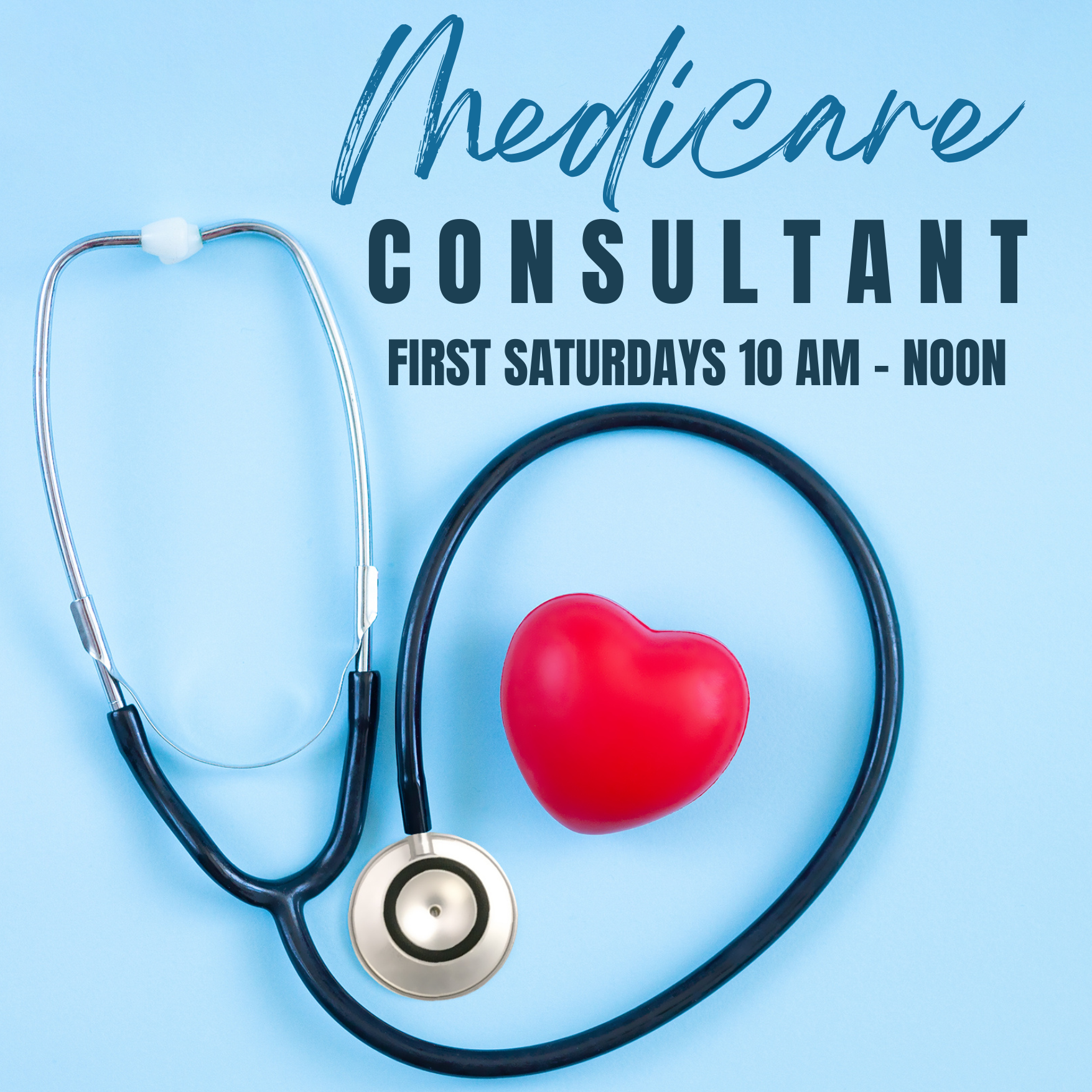 Medicare Consulting The first Saturday of every month at Beaver Creek Library