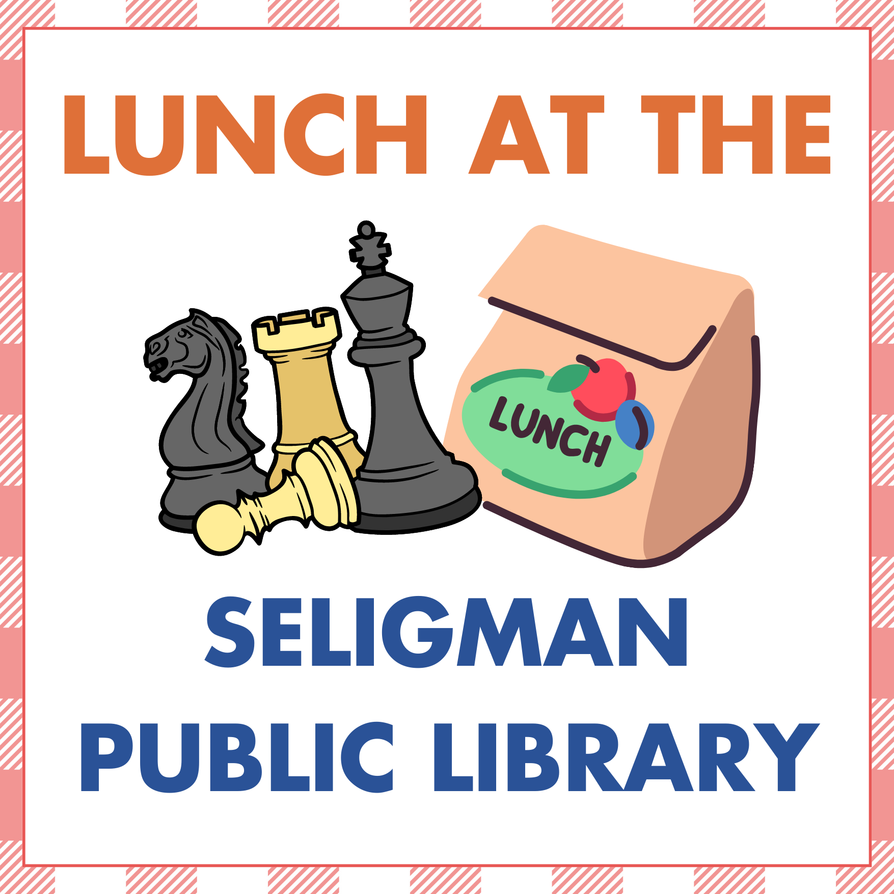 Lunch at Seligman Library