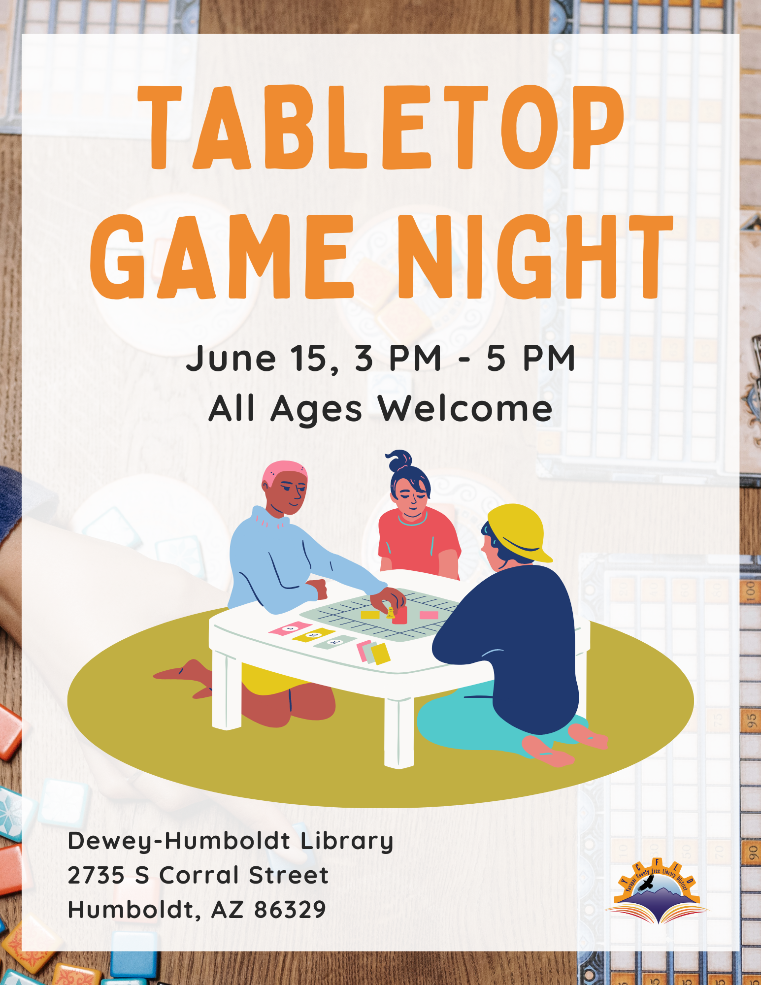 Tabletop Game Night Flyer