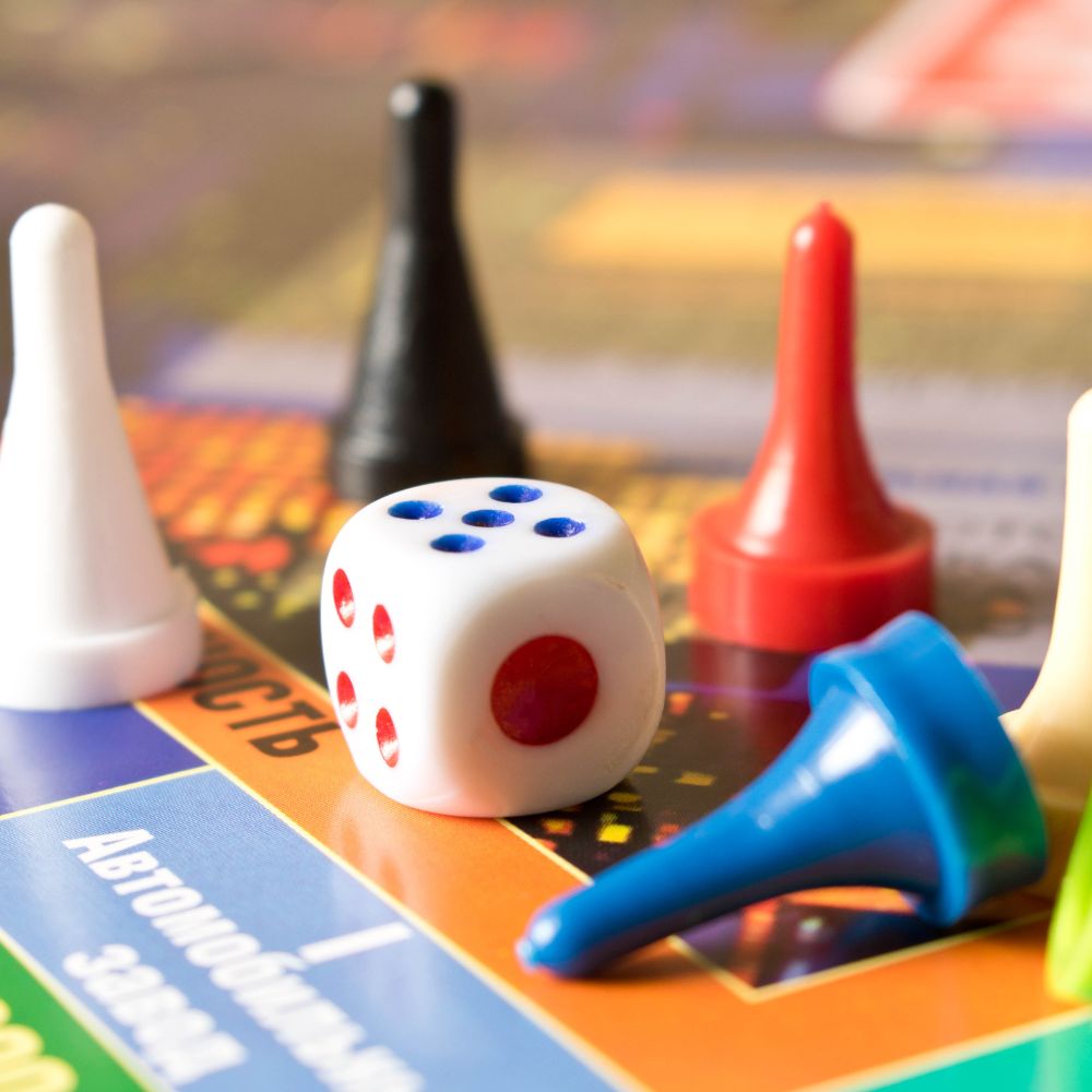 Games with Friends, image of Miscellaneous board game pieces 