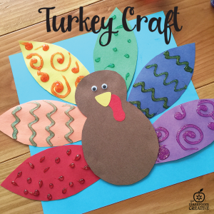 Paper Thanksgiving Turkey Craft