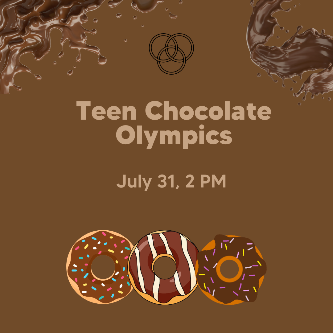 Clip art of chocolate and chocolate donuts.