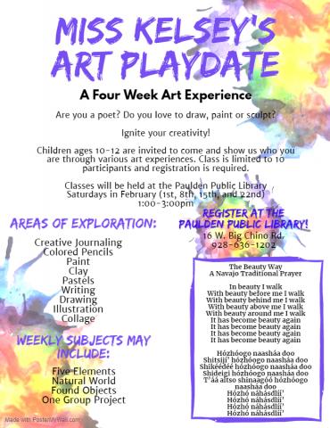 Miss Kelsey's Art Playdate