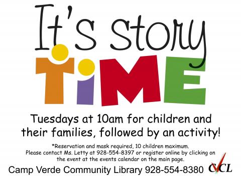 Story Time flyer 