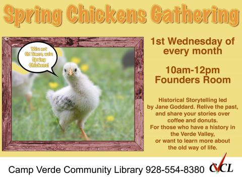 Spring Chickens Flyer