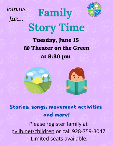 Family Story Time - June 15, 2021