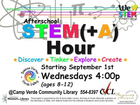 STEM+A Hour flier