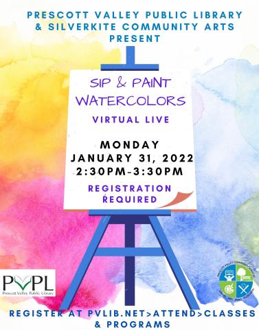 Sip & Paint Watercolors