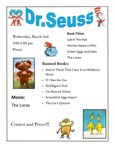 Seuss flier