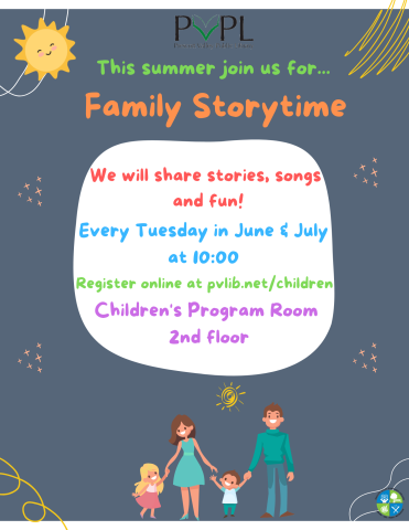 Family Storytime Flyer