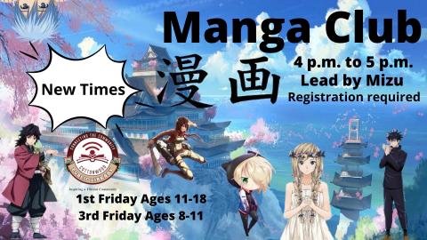 Manga Club Flyer