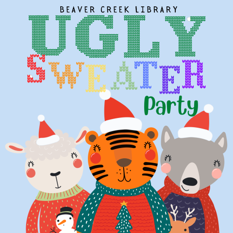 Ugly Sweater, Crafts & Cookies