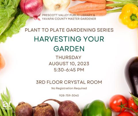 harvesting your garden