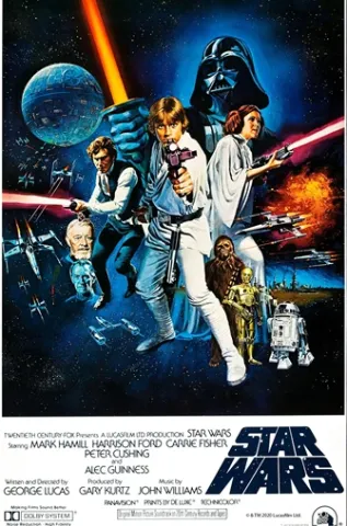 Star Wars: A New Hope Movie Poster