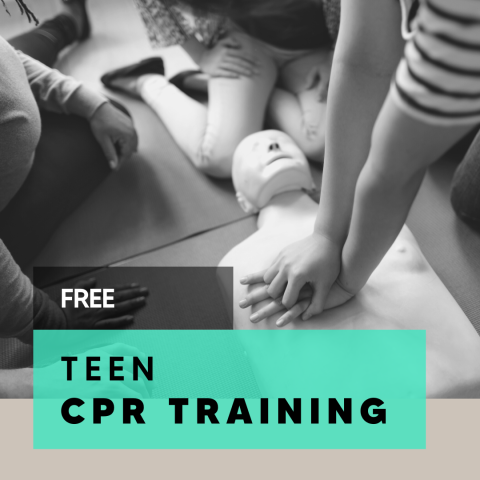 Image of people doing CPR on a dummy