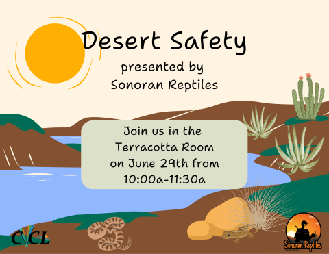 flyer of desert safty program