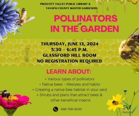 MG Pollinators in the Garden, June 13th, 2024