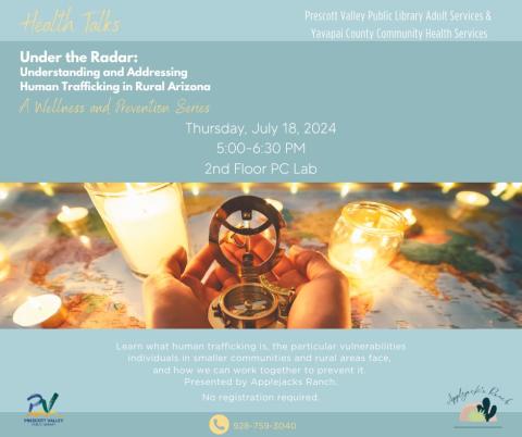 Health Talks: Human Trafficking July 18th, 2024