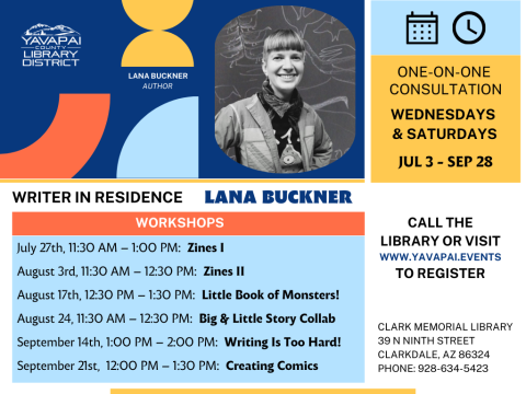 Lana Buckner's Writers in Residence Workshop Series