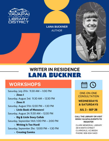 Writer in Residence Flyer