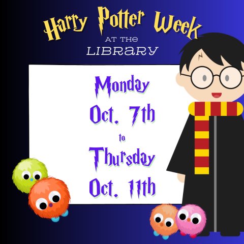 Harry Potter Week Oct 7-11