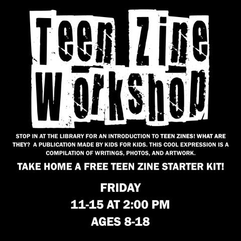 Teen Zine Workshop