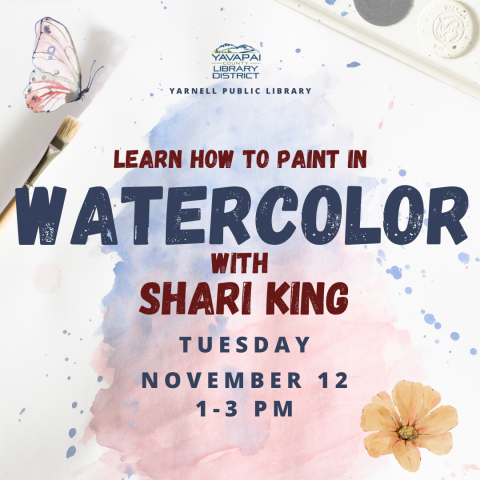 watercolor with shari king tuesday november 12