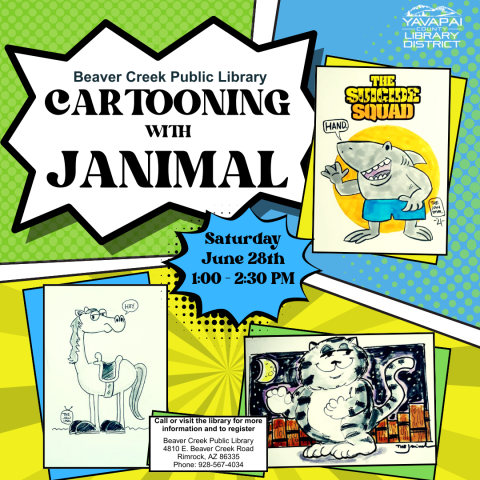 Cartooning with Janimal 