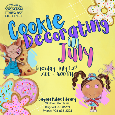 Cookie Decorating In July