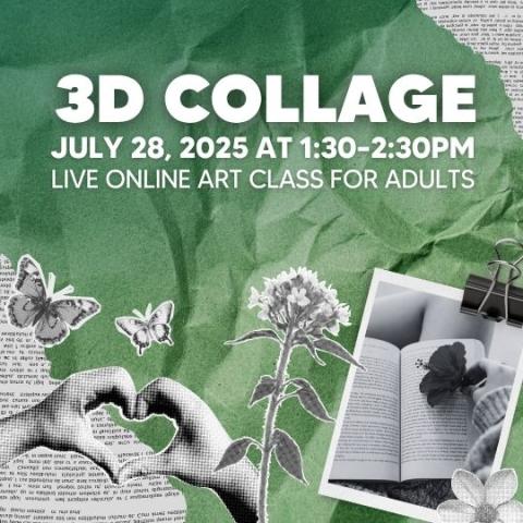 event poster with collage images