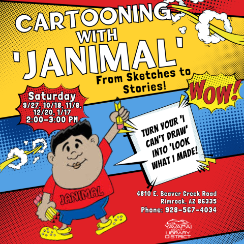Janimal Cartooning class