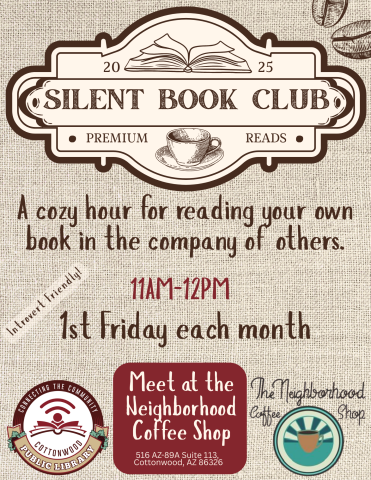 Silent Book Club Flyer Image