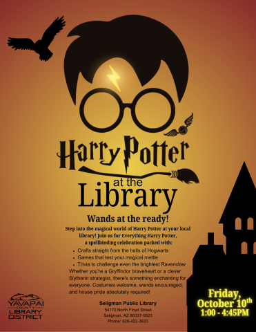 Harry Potter at the Library 