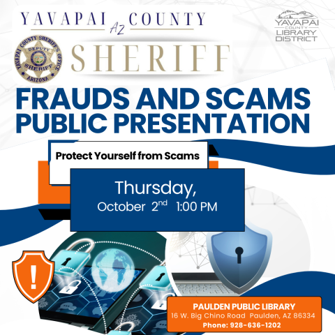Yavapai County Sheriff Frauds and Scams Public Presentation
