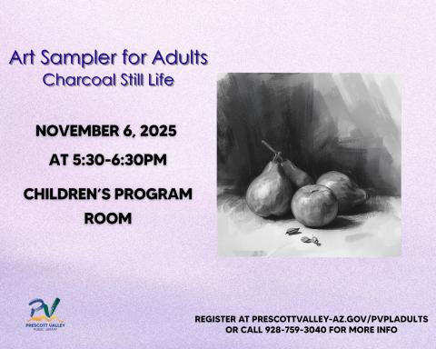 event poster with stilllife 