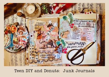 Teen DIY and Donuts: Junk Journals