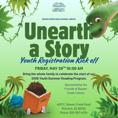 Unearth a Story-Youth Summer Reading Program