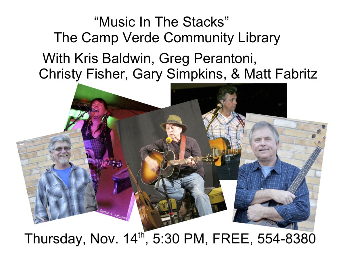 Music in the Stacks November 2019