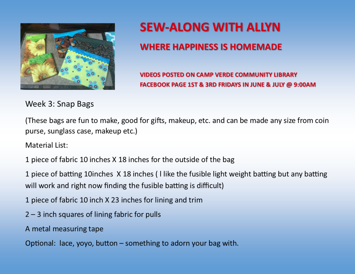 Sewing flyer Week 3