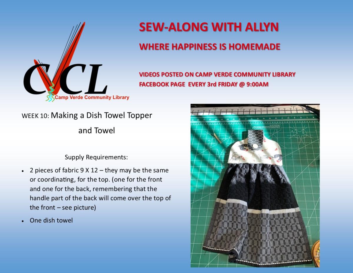 Sewing Week 10 flyer